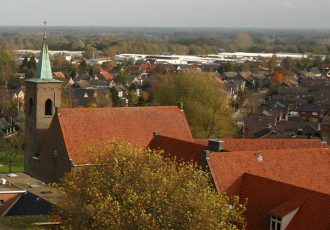 Heukske: Ootmarsum van boven gezien … altijd spannend