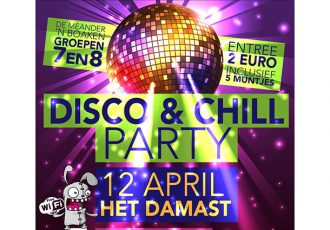 Het Damast vertrouwde plek voor disco en chill party