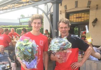 Pinkstertrofee de Brink voor Jochem Wennink en Alwie Lammerink