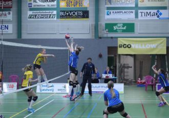 Dames 2 Springendal Set-Up ’65 wint de derby van Wevo