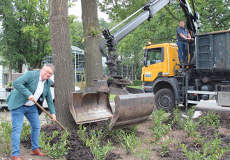 Dinkelland en Tubbergen gebruiken Bokashi in het plantsoen