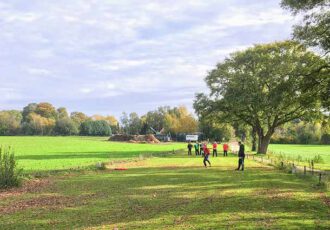 De  ‘bocht van Hams’ scherprechter voor de Brink