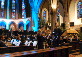 Kerstconcert in de Plechelmuskerk in Saasveld