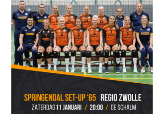 Volledige selectie  Springendal Set-Up ’65 met focus op belangrijk duel tegen Zwolle