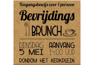 Samen brunchen op 5 mei in stadscentrum Ootmarsum