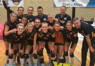 Springendal Set-Up ’65 dames 1 tegen koploper Sliedrecht