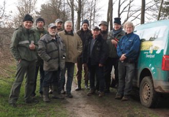 Klussen in de natuur geeft veel voldoening