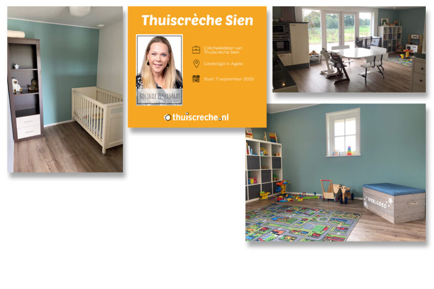 In Thuiscrèche ‘Sien’ maken kinderen echt kennis met het buitenleven