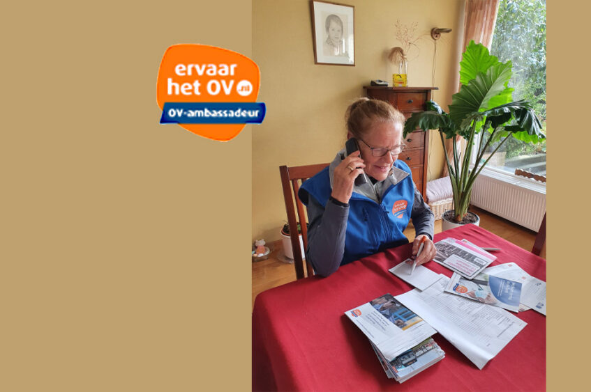 Telefonisch spreekuur voor vragen over het OV