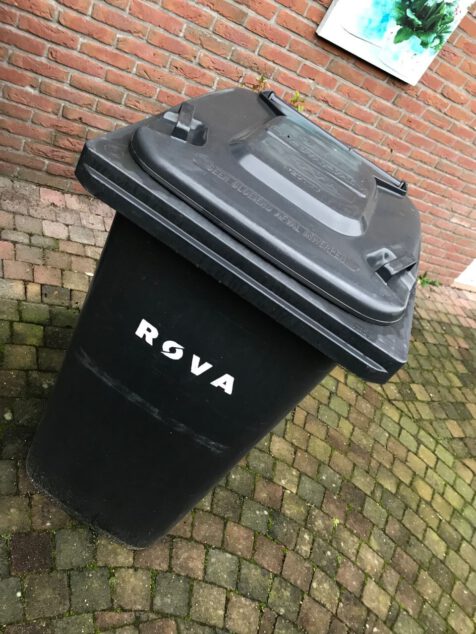 Restafval Ootmarsum een dag later ingezameld