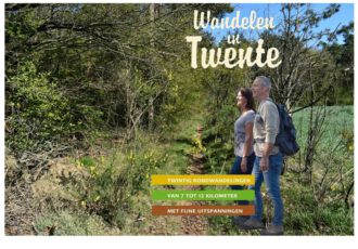 Ontdek Twente met de nieuwe gids van  Wandelkoningin Truus Wijnen