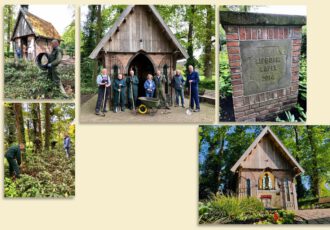 Beplanting rond Mariakapel in Agelo staat nooit meer droog