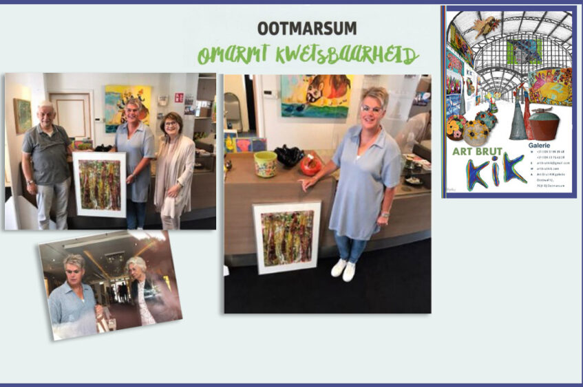 Monique Hogenkamp winnares puzzeltocht ‘Art Brut’