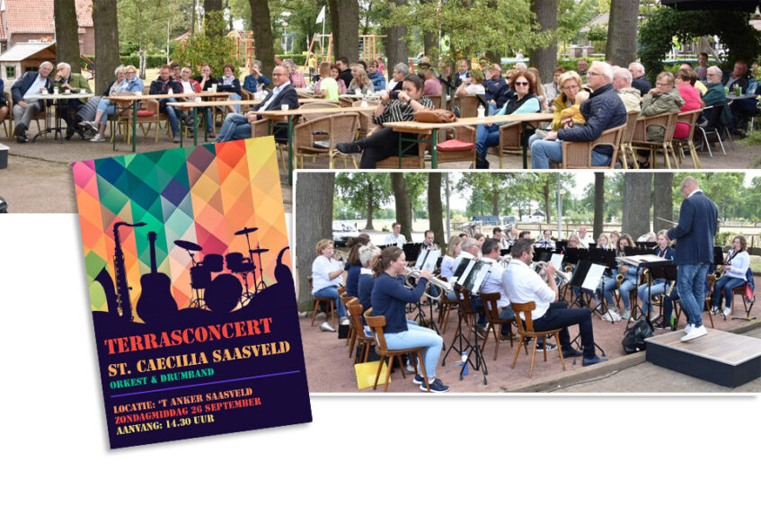 Terrasconcert St. Caecilia Saasveld