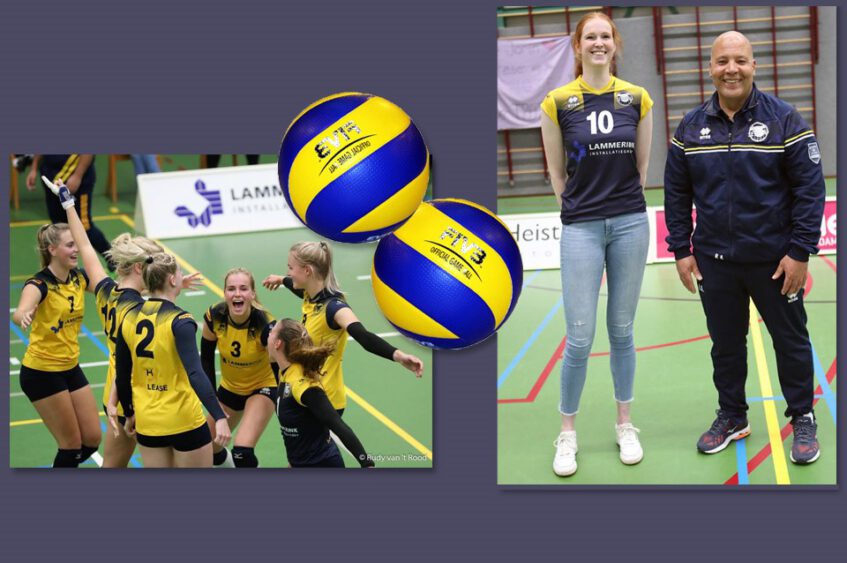 Volleybalcompetitie brandt los