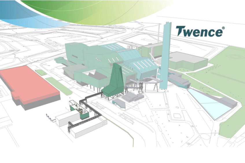 CO2-afvang-installatie van Twence voorbeeld voor Nederland 