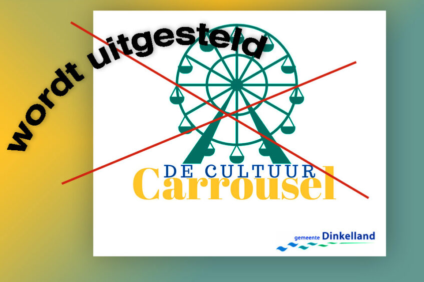 Meepraten over het cultuurbeleid gaat niet door