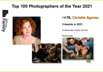 Christie Agema in top 100 beste familiefotografen in de wereld