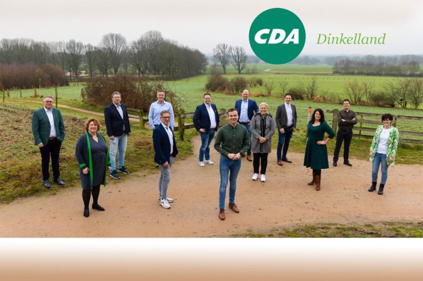 CDA Dinkelland presenteert kandidaten en programma: ‘Vaak bi’j te bang’