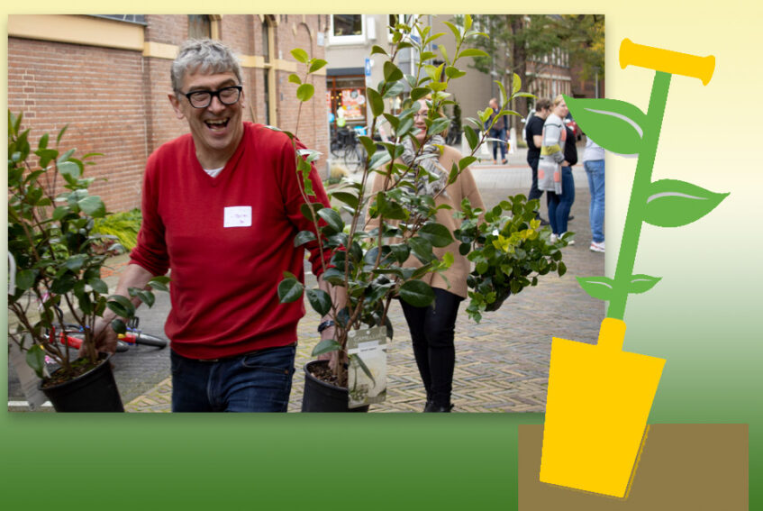 Een groene en gezellige straat