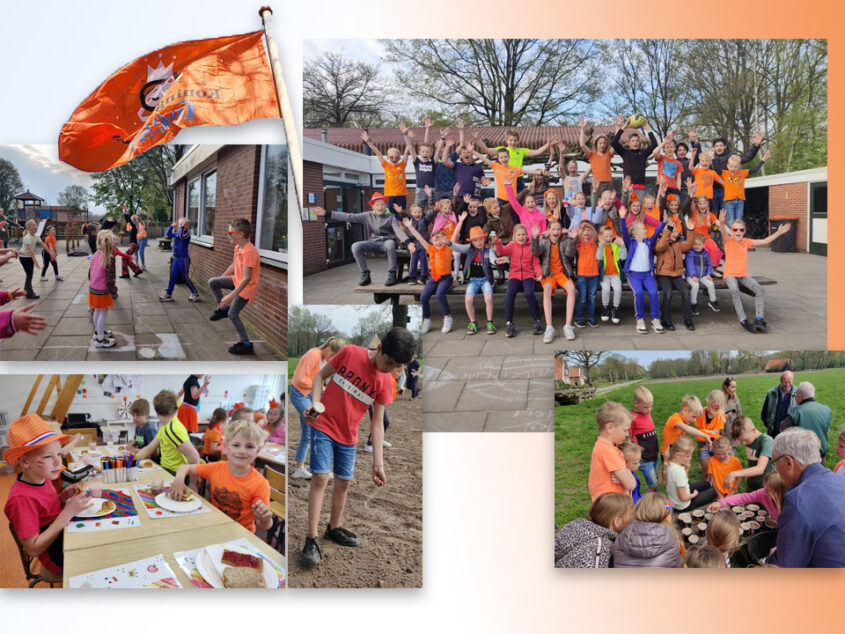 10 jaar Koningsspelen op basisschool ’n Baoken te Agelo