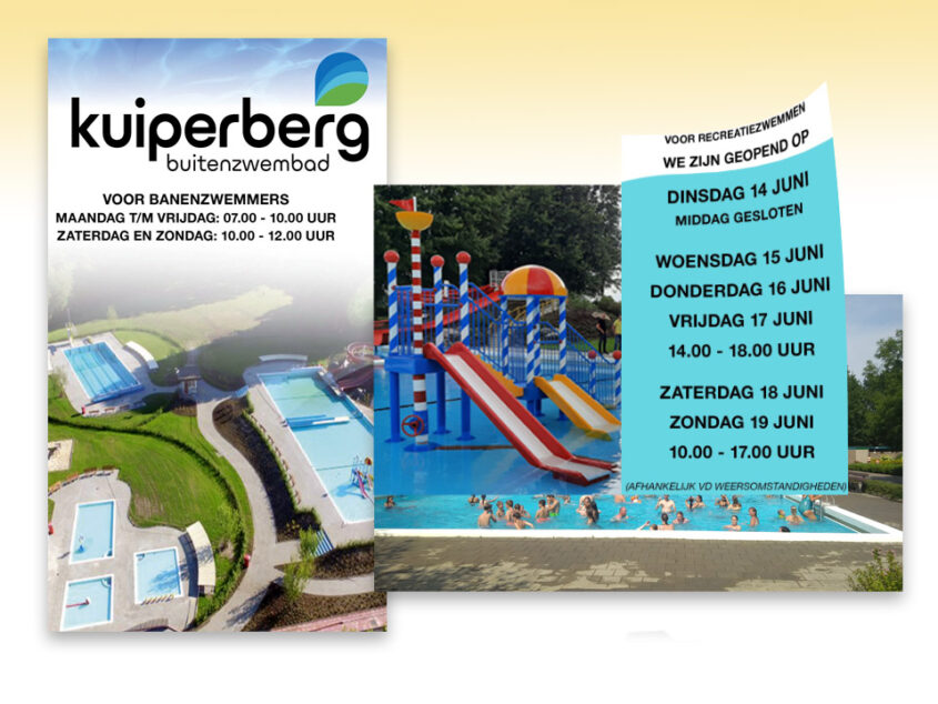 Openingstijden zwembad de Kuiperberg