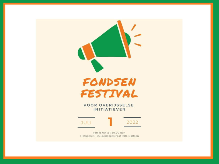 Primeur: eerste fondsenfestival in Overijssel