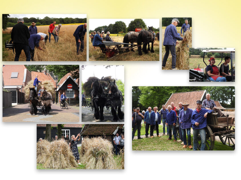 Veel belangstelling voor nostalgische Oogstdag