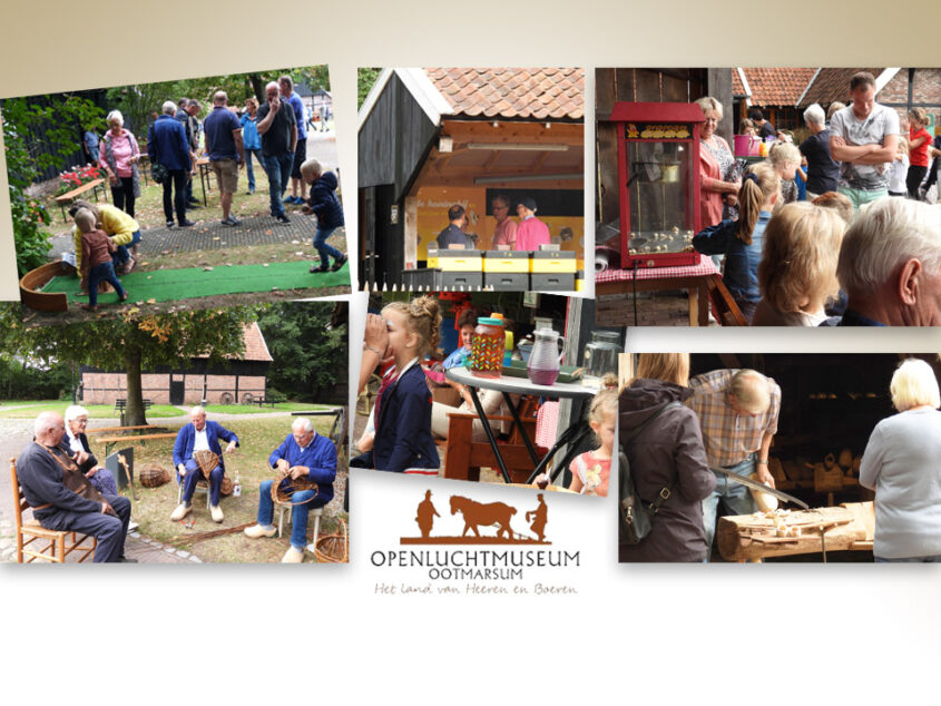 Veel bezoekers tijdens Open Dag Openluchtmuseum