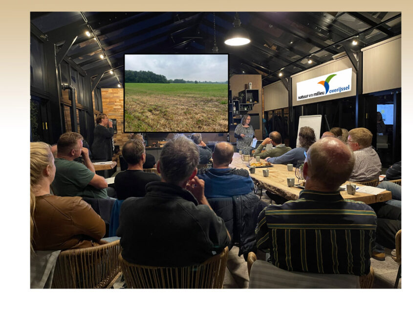 Boeren in Overijssel bespreken kansen voor koolstofvastlegging in grasland