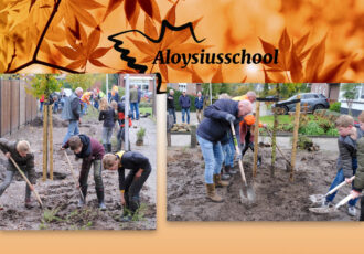 Basisschoolleerlingen uit Weerselo vieren Nationale Boomfeestdag