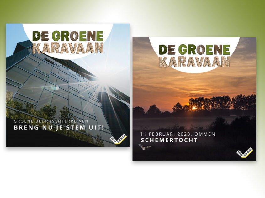 Groene karavaan nog één dag in het Vechtdal