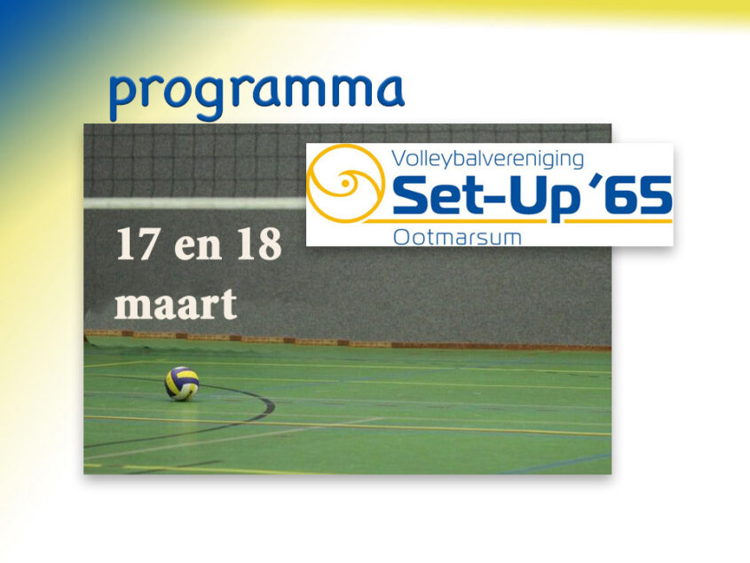 Heren 1 Set-Up ’65 naar bekerfinale en volop in de race voor titel