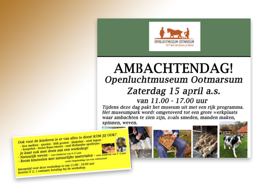 Ambachtendag Openluchtmuseum