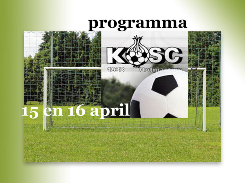 Een mooi vol programma bij KOSC