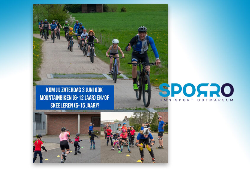 Fiets – en skeelerclinic bij SPORRO