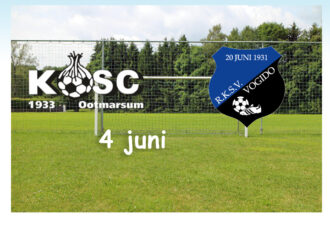 De eerste finale voor KOSC speelt zich af tegen Vogido