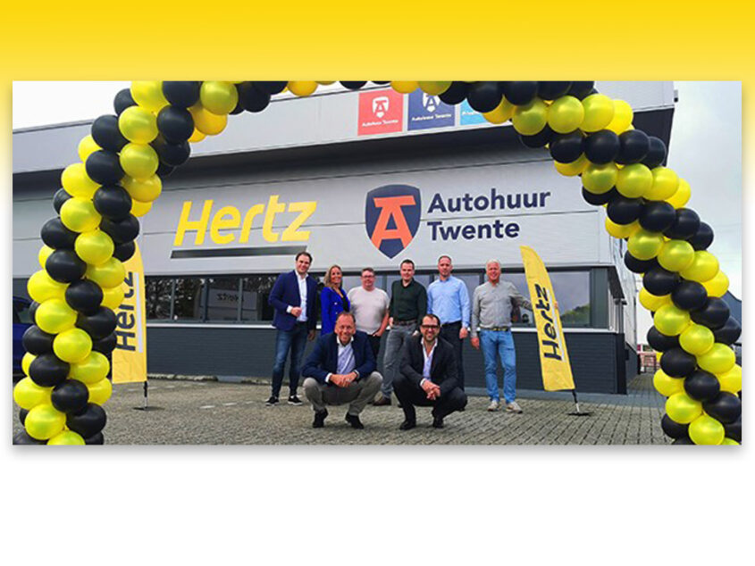 Hertz opent officieel via Autolease Twente vestiging in Hengelo