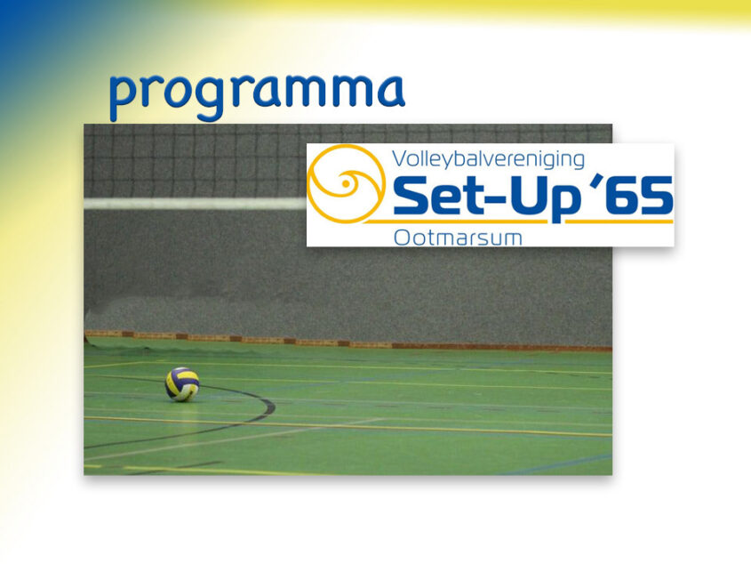 Een vol programma in eerste thuisvolleybalweekend Lammerink Set-Up ‘65