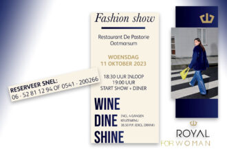 Fashion show ‘Wine Dine Shine’