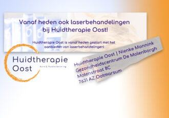 Laserbehandelingen mogelijk bij Huidtherapie Oost