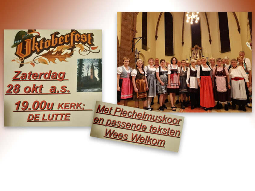 Oktoberfest in Plechelmuskerk de Lutte