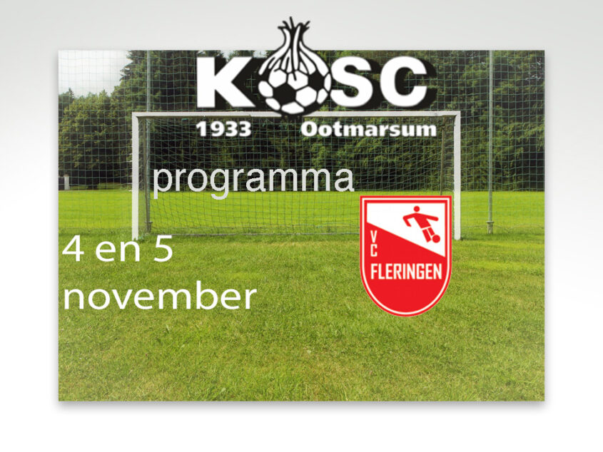 Een vol programma op zaterdag bij KOSC