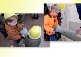 Modern schoolgebouw met kinderopvang in Geesteren