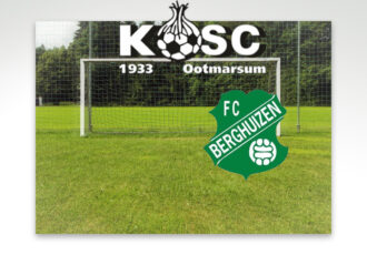 KOSC mist veel kansen in oefenduel tegen Berghuizen