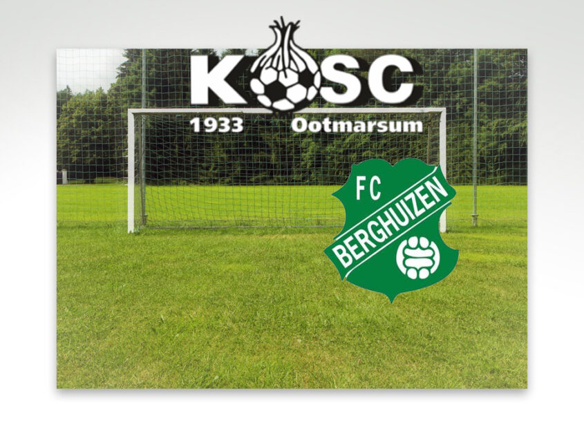 KOSC mist veel kansen in oefenduel tegen Berghuizen