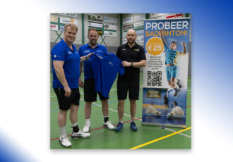 Nieuwe sportkleding Badmintonclub de Schalm