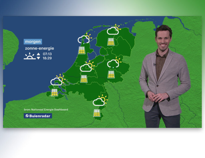 Blij met wekelijks energieweerbericht op RTL4