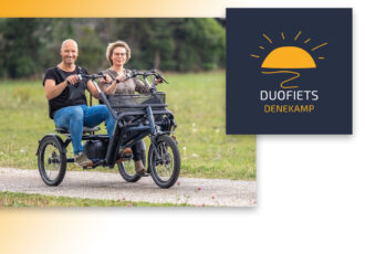 Fiets met plezier samen op de Duofiets Denekamp!