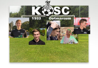 KOSC 1 neemt afscheid van vijf… spelers